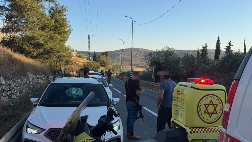 צוותי מד"א סמוך לסינג'יל