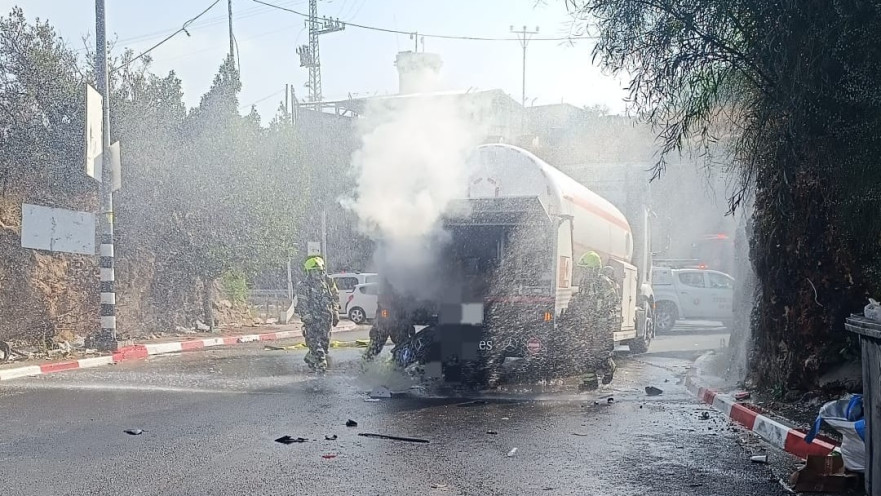 תיעוד פעילות לוחמי האש בזירה
