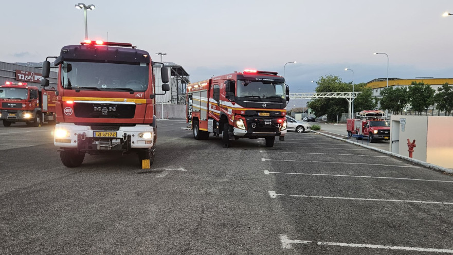 אירוע חומרים מסוכנים בקרית שמונה