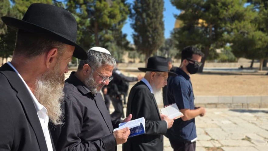 איתמר בן גביר בהר הבית, תשעה באב 2026