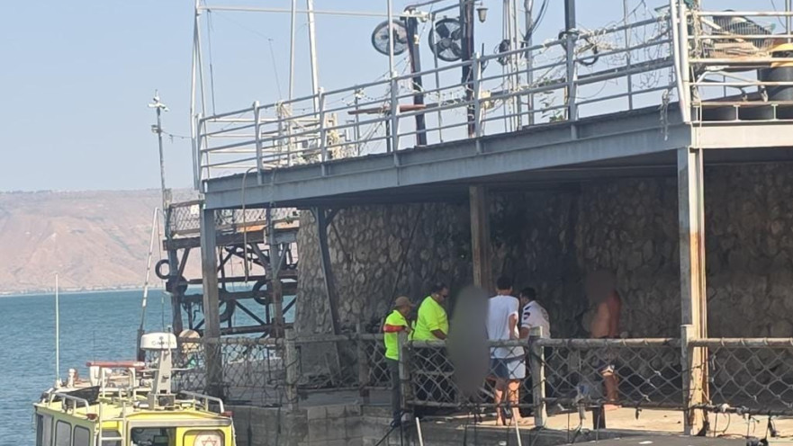 אישה נפצעה במהלך רכיבה על אופנוע ים סמוך לחוף נאמוס בכנרת
