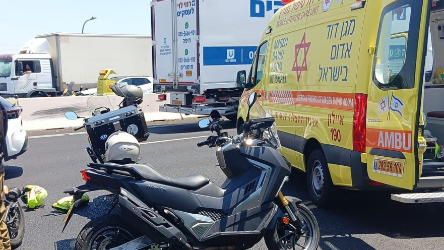 תאונה קטלנית כביש 4 ליד מחלף יבנה 