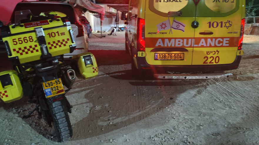 צוותי מד"א בבית חלקיה