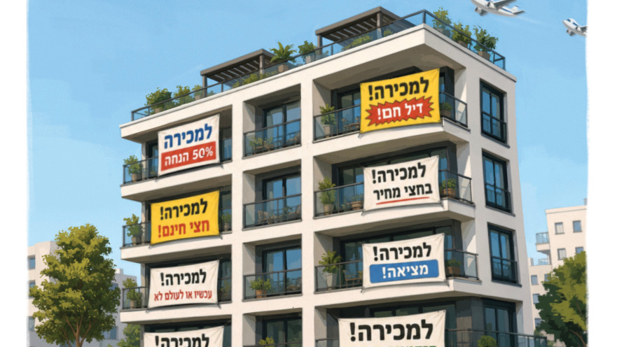 דירה שהיום מוכרים ב-4 מיליון, תימכר ב-2 מיליון