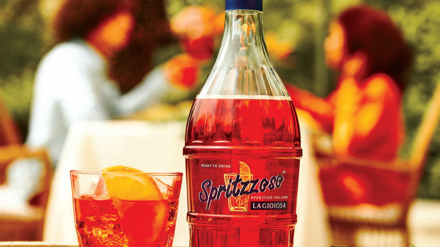 שפריצוזו בסגנון ונציאני, La Gioiosa Spritzzoso Aperitivo. מחיר: 50 שקלים