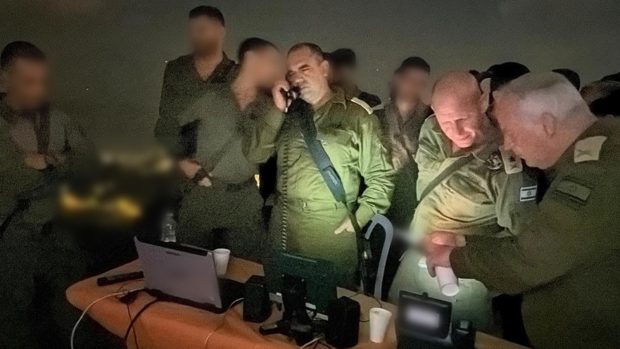 מפקד פיקוד הצפון, מפקד אוגדה 36 ומפקד יהל"ם בעת פיצוץ התוואים