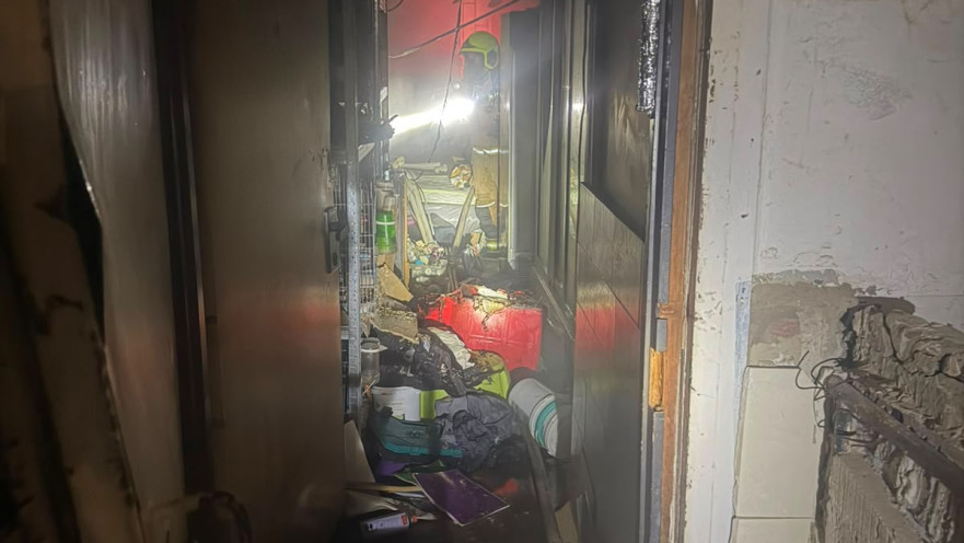 גבר כבן 70 נהרג בשריפה שפרצה בדירתו