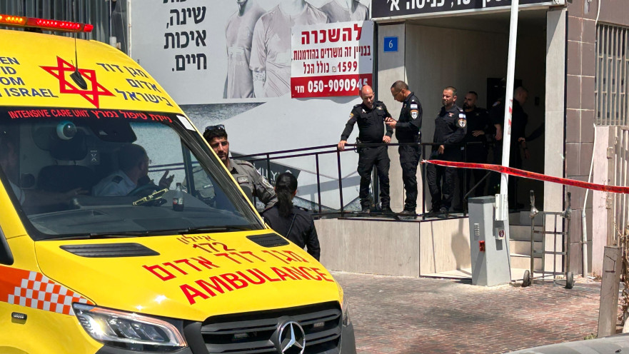 זירת הרצח בראשון לציון 