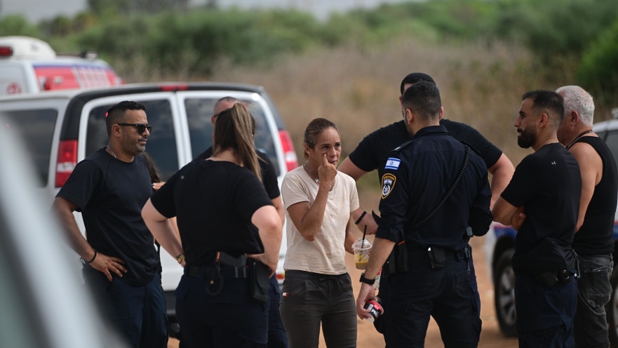 אימו של אלדר דיין בזירת מציאת הגופה