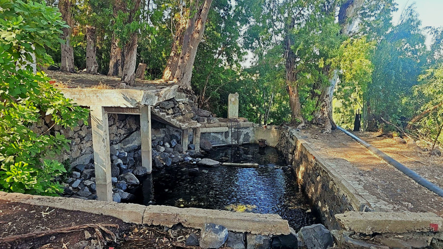 בריכת הקצינים, עין ג'ילבון 
