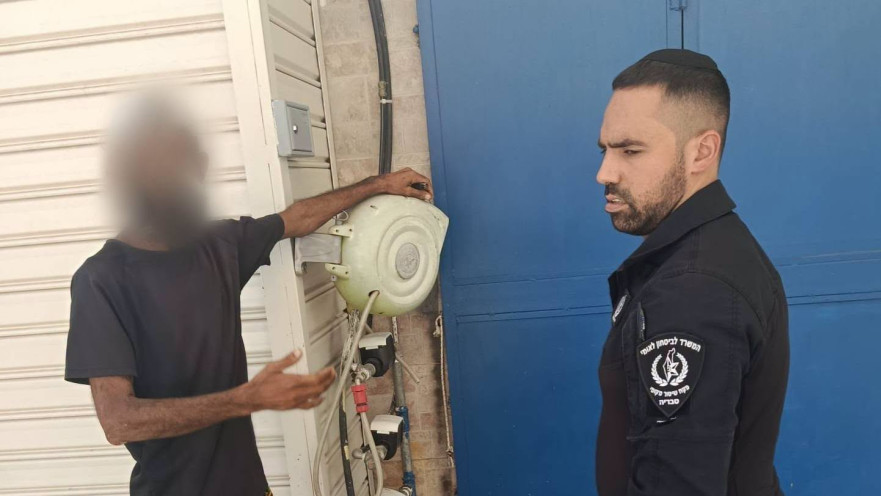 דר רחוב ושוטר בטבריה