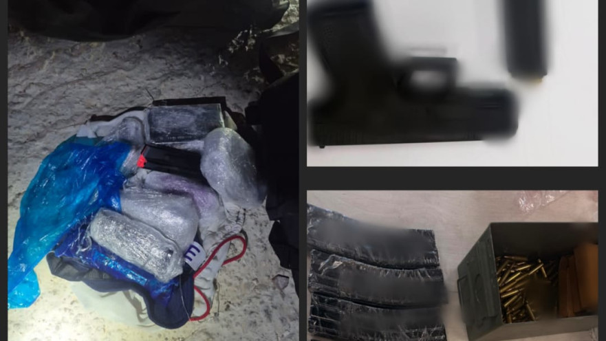 תיעוד האמל"ח שנתפס
