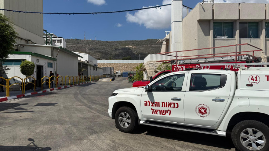 רכב כבאות בשלומי