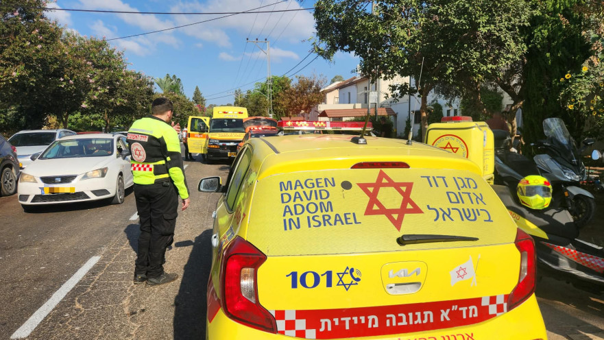 פועל התחשמל במהלך עבודתו באתר בנייה בשדרות בן צבי ברמת גן