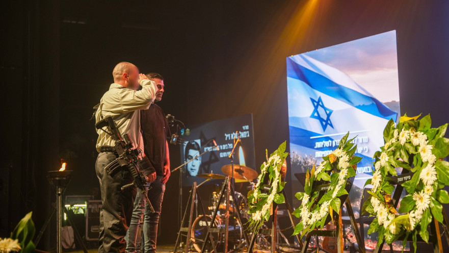 טקס ההתייחדות השנתי עם זכר חללי עוצבת 'ברעם' (300)