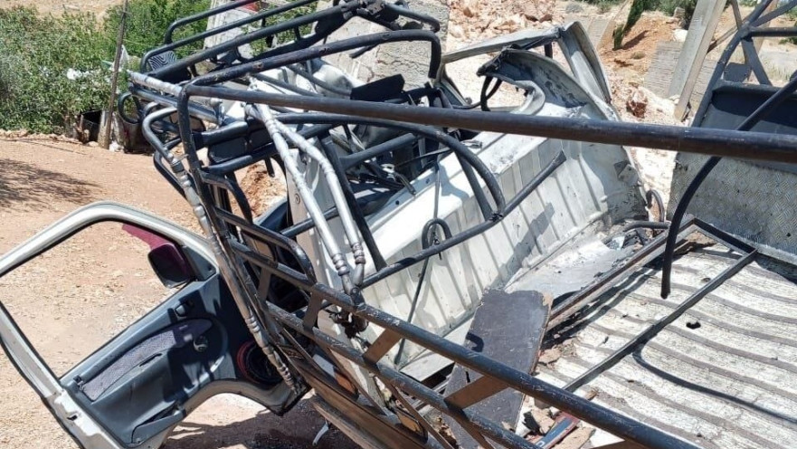 תקיפת משאית סמוך לדמשק