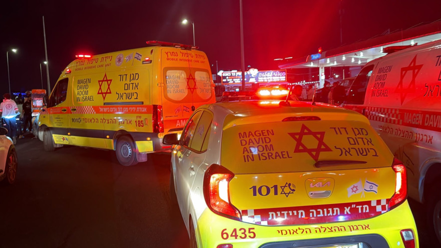 תיעוד מזירת התאונה