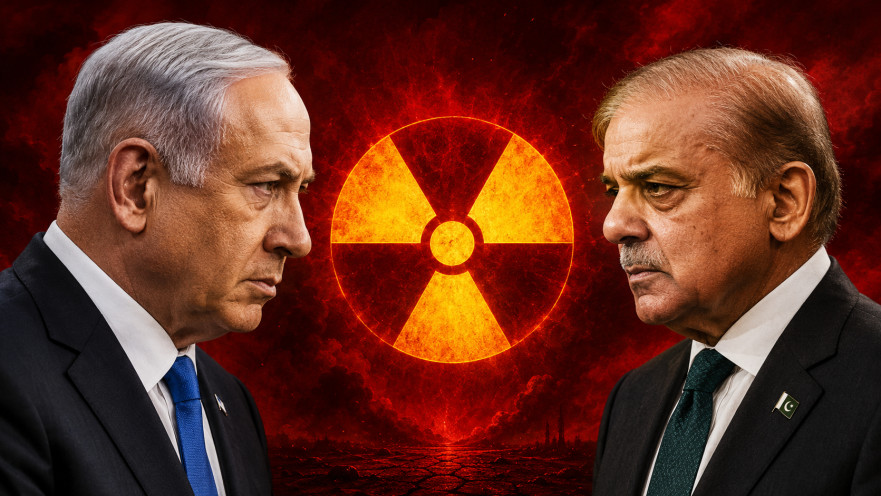 בנימין נתניהו וראש ממשלת פקיסטן