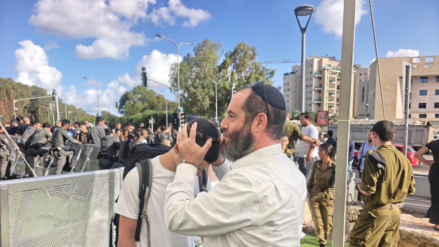 גל גיוס חרדי בתל השומר