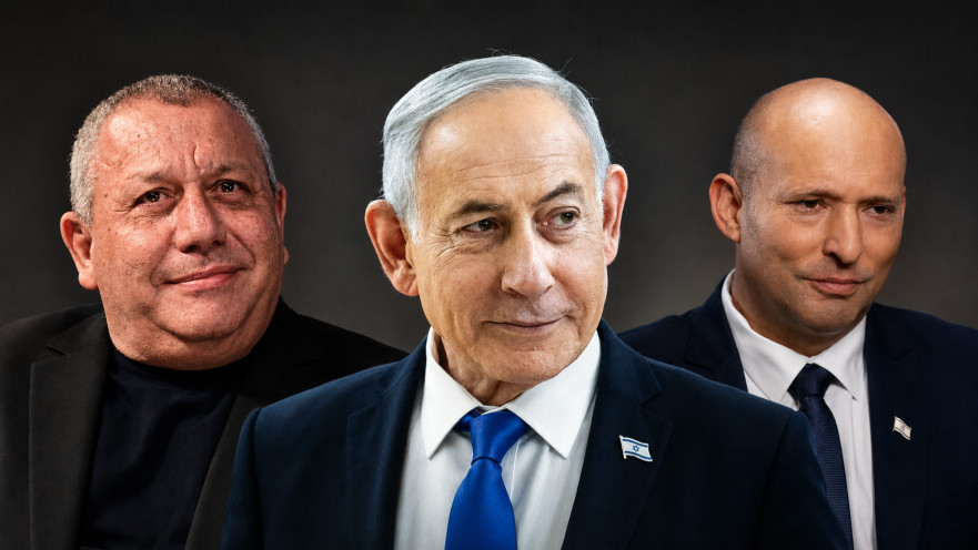 נפתלי בנט, גדי איזנקוט, בנימין נתניהו