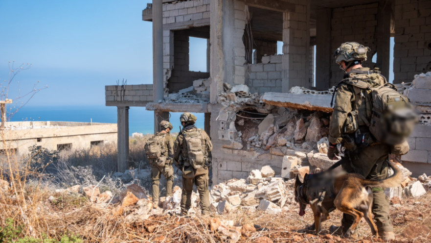 פעילות כוחות צוות הקרב החטיבתי 55 במרחב הביטחוני