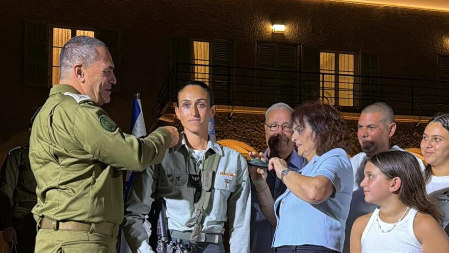 ירדן שוקרון בטקס היום
