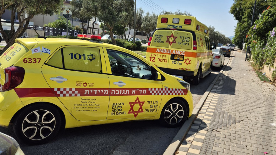 צוותי מד"א בקרית אתא