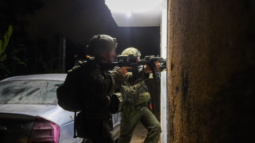  פעילות חטיבת הנח"ל ביהודה ושומרון