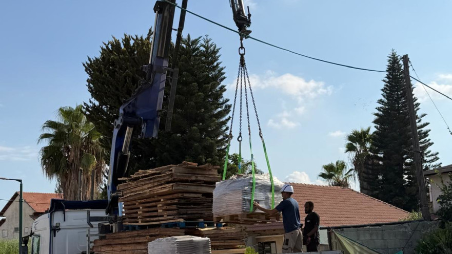 העברת הצריף בכפר אוריאל