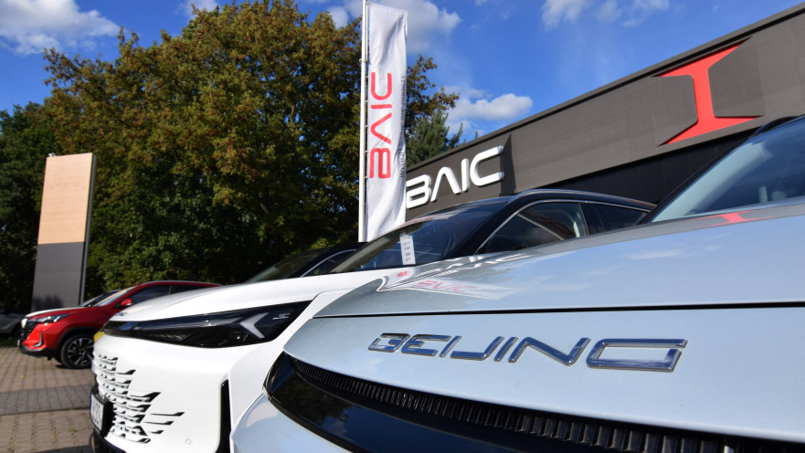 סוכנות הרכב BAIC הסינית בורשה, פולין