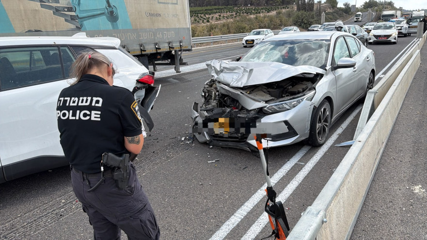 התאונה החריגה בכביש 6