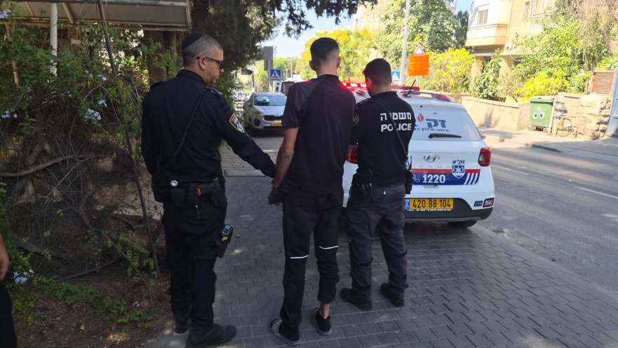 מעצר הנהג הפוגע