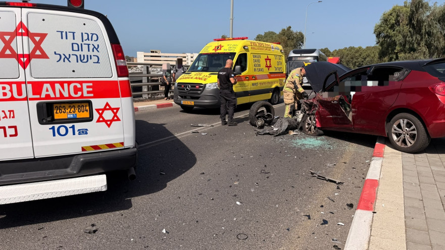 תאונת דרכים בחיפה