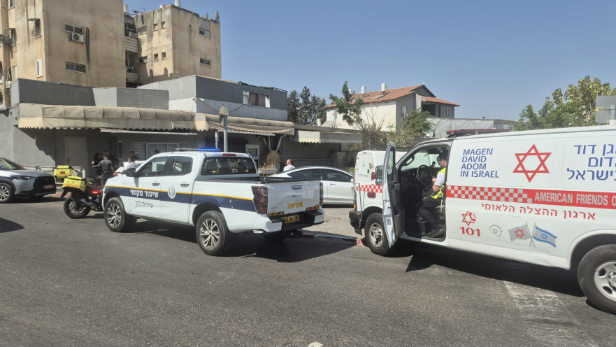 זירת אירוע אלימות בלוד