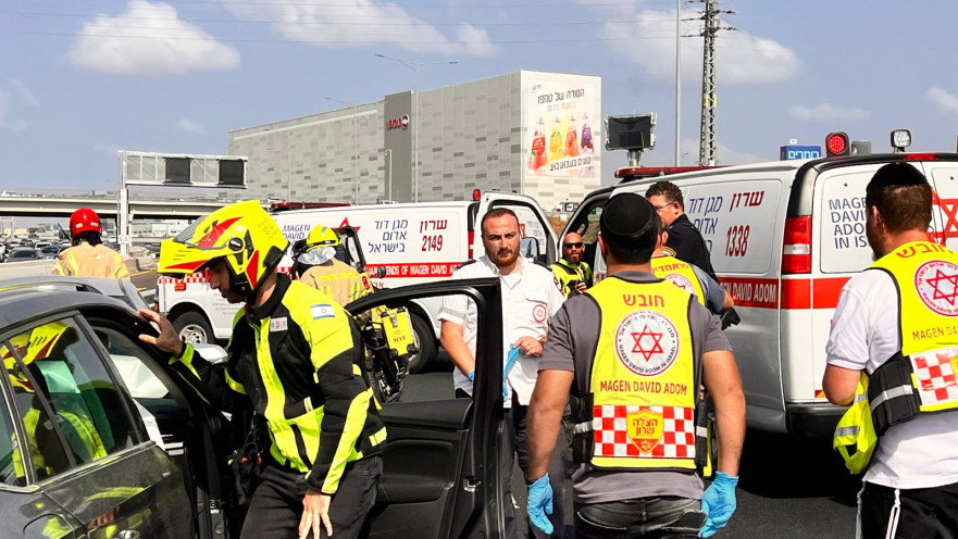 מזירת התאונה