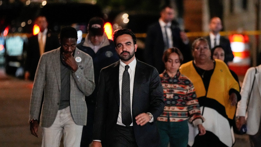 זוהרן ממדאני לאחר הירי של סוכן ICE בניו יורק