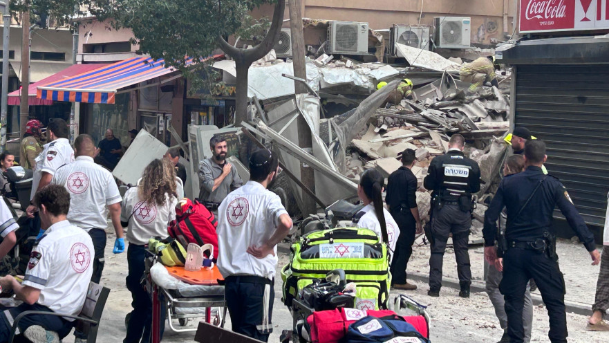 קריסת המבנה בנחלת בנימין