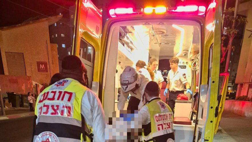 תינוק מחוסר הכרה שאותר בבית בבני ברק