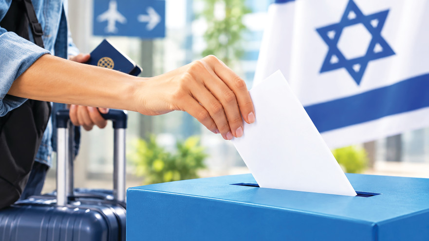 עולה חדש מצביע לראשונה. אילוסטרציה