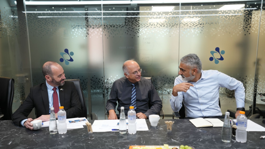 פגישה בין מערך הסייבר הלאומי ויו"ר ועדת הבחירות