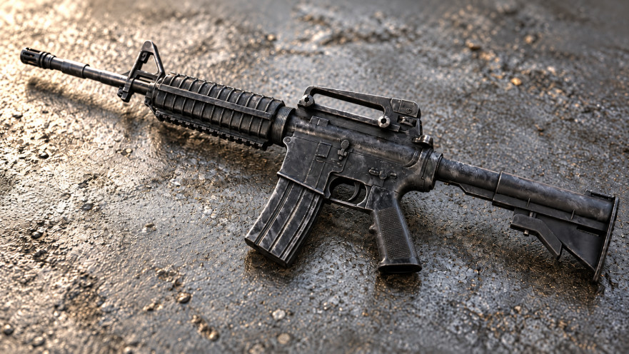 רובה M-16, אילוסטרציה