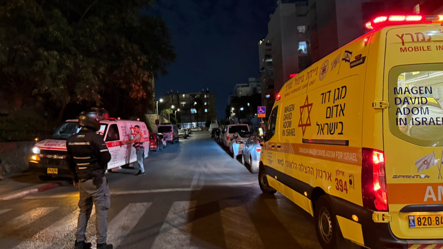 זירת אירוע האלימות ברחוב חלמית ביפו