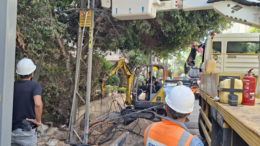 הטמנת קווי חשמל בתל אביב