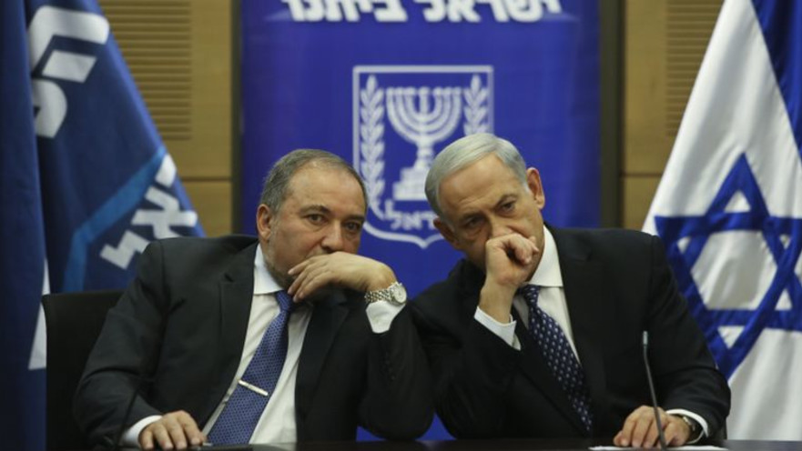 בנימין נתניהו ואביגדור ליברמן