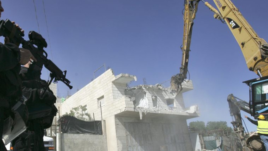 הריסת בתי מחבלים הריסה של בתים