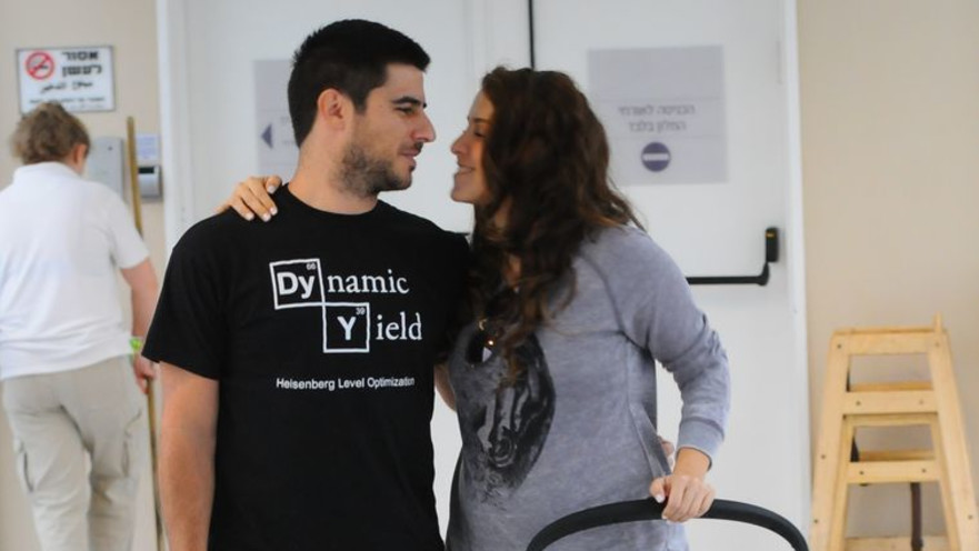 שי לי שינדלר ובעלה ליעד אגמון