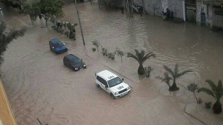 שטפונות בשטחים