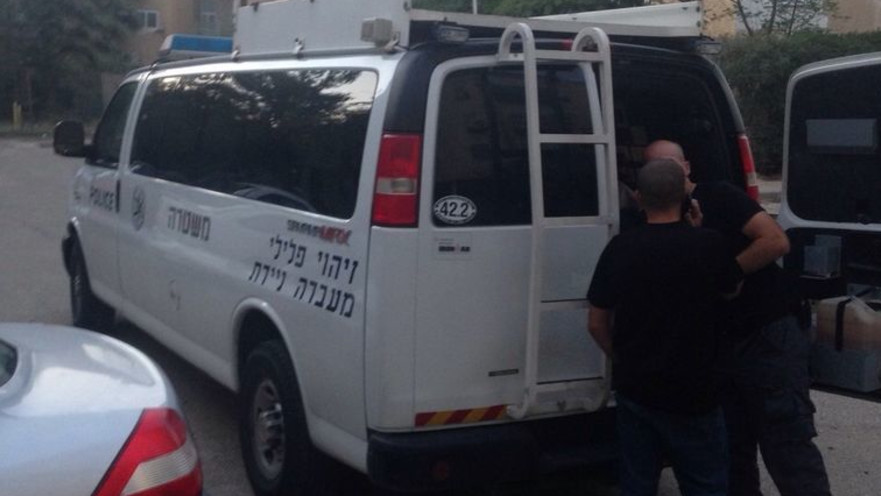 זירת הרצח בבאר שבע