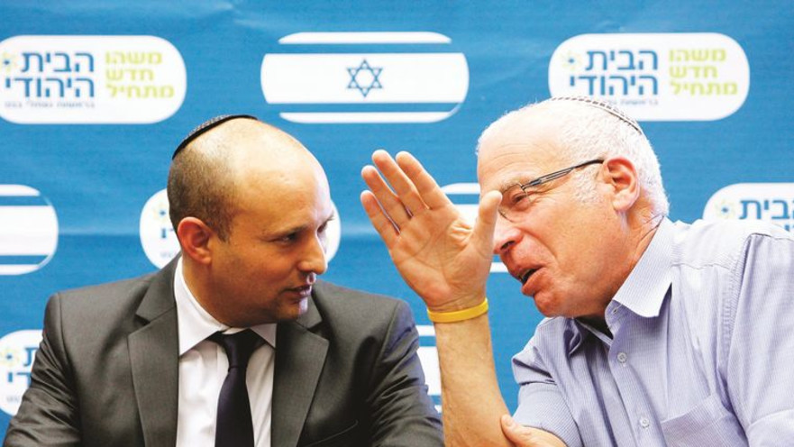 נפתלי  בנט ואורי אריאל