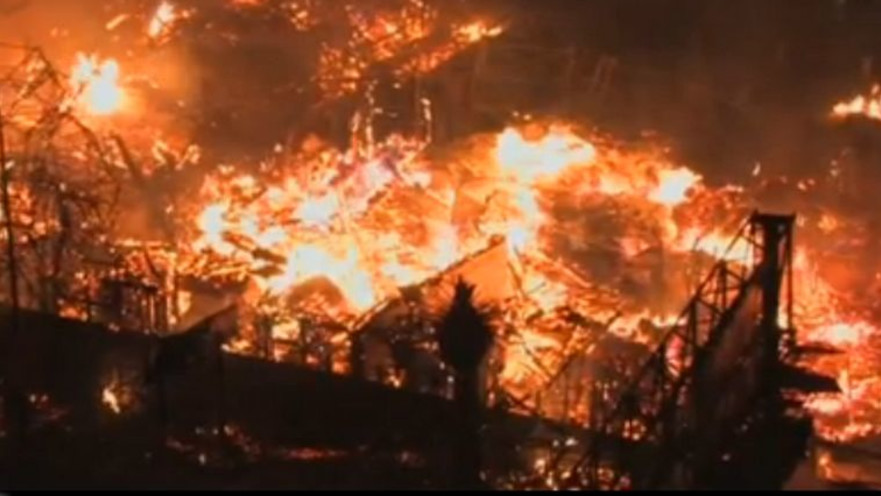 שריפה בלוס אנג'לס